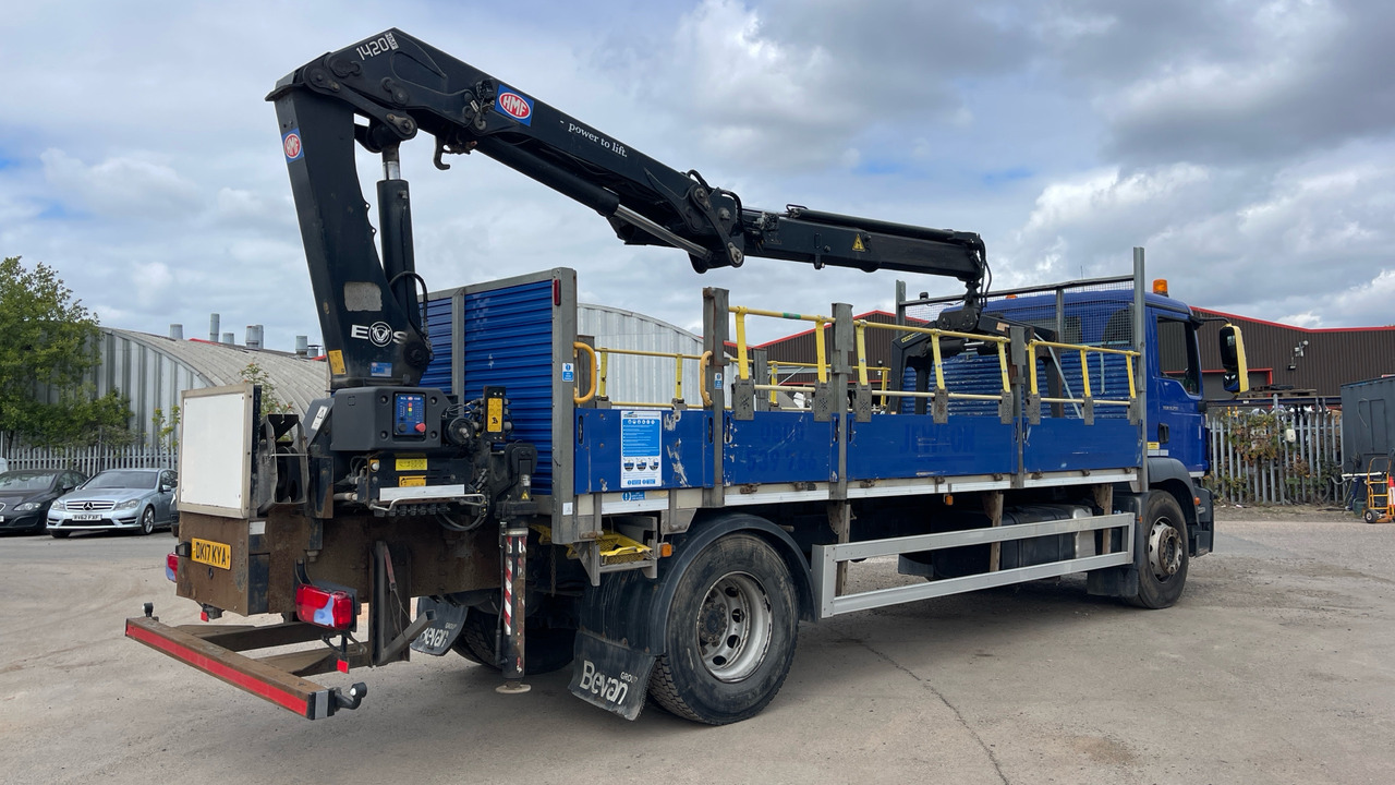 Man TGM 18.250 - Φορτηγό με ανοιχτή καρότσα, Φορτηγό με γερανό: φωτογραφία 4 Man TGM 18.250 - Φορτηγό με ανοιχτή καρότσα, Φορτηγό με γερανό: φωτογραφία 4