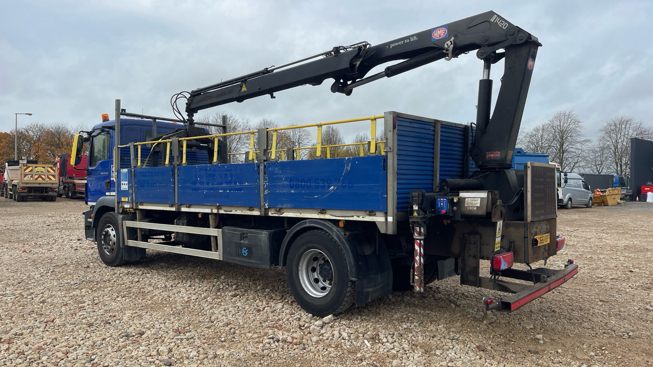 Man TGM 18.250 - Φορτηγό με ανοιχτή καρότσα, Φορτηγό με γερανό: φωτογραφία 3 Man TGM 18.250 - Φορτηγό με ανοιχτή καρότσα, Φορτηγό με γερανό: φωτογραφία 3