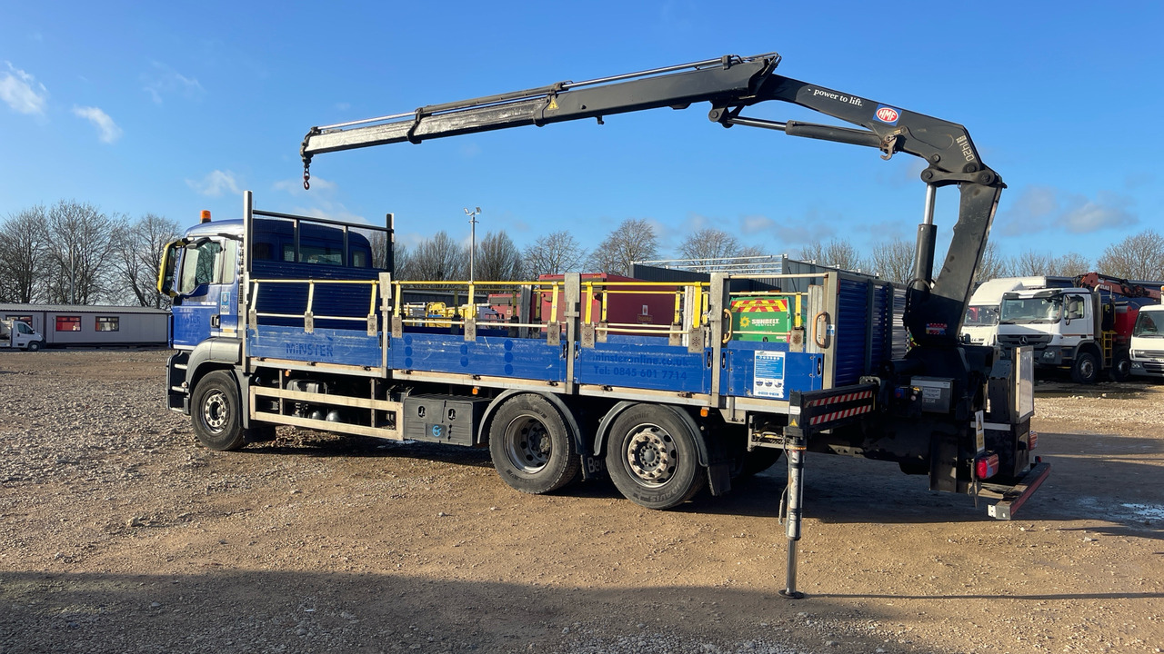 Man TGS 26.360 - Φορτηγό με ανοιχτή καρότσα, Φορτηγό με γερανό: φωτογραφία 3 Man TGS 26.360 - Φορτηγό με ανοιχτή καρότσα, Φορτηγό με γερανό: φωτογραφία 3