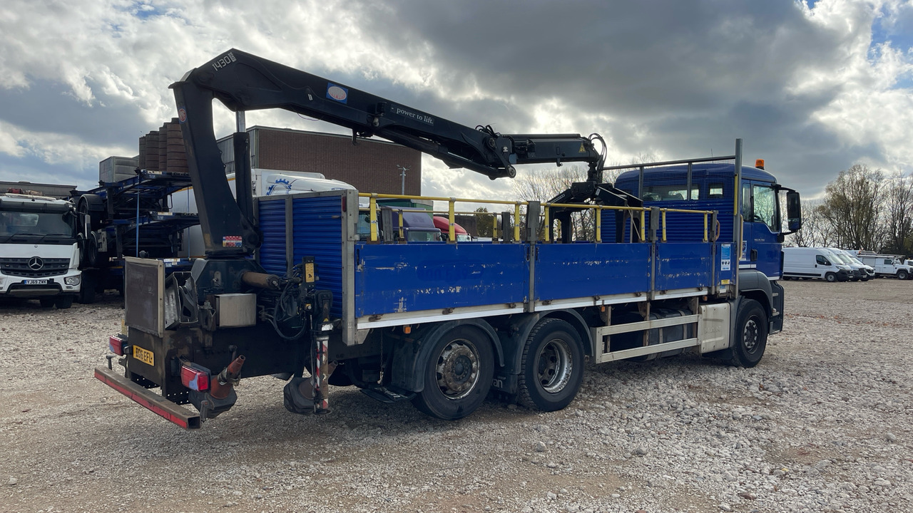 Man TGS 26.360 - Φορτηγό με ανοιχτή καρότσα, Φορτηγό με γερανό: φωτογραφία 4 Man TGS 26.360 - Φορτηγό με ανοιχτή καρότσα, Φορτηγό με γερανό: φωτογραφία 4