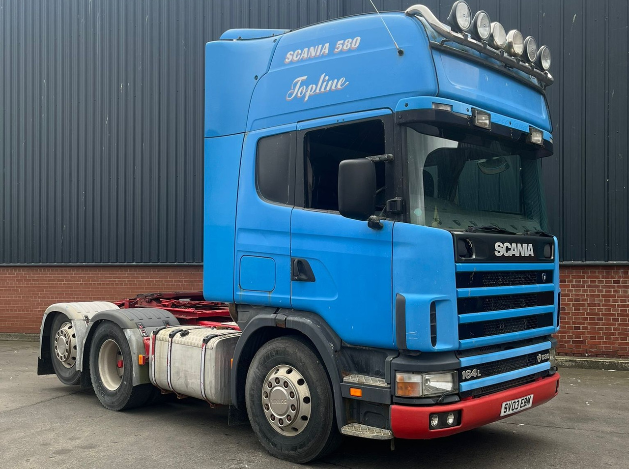 SCANIA R164.580 TOPLINE - Τράκτορας: φωτογραφία 2 SCANIA R164.580 TOPLINE - Τράκτορας: φωτογραφία 2