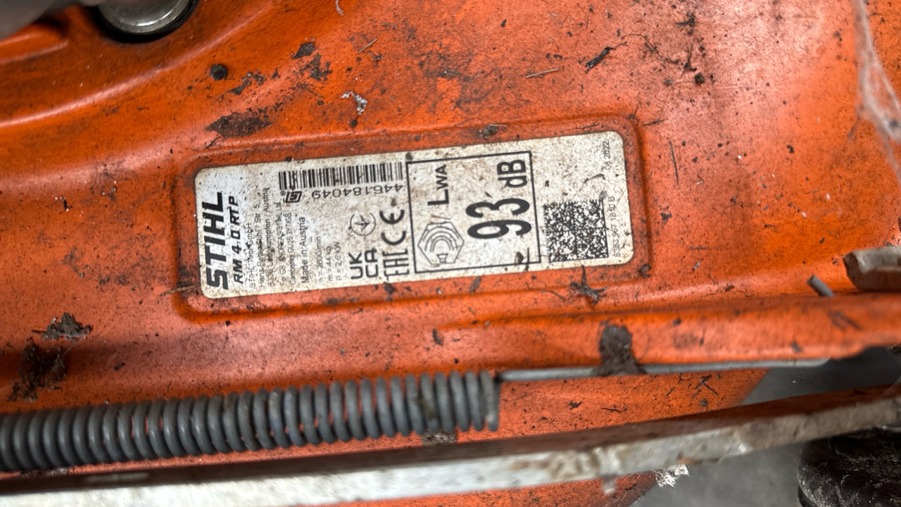 STIHL RM4 RTP - Χλοοκοπτικό: φωτογραφία 5 STIHL RM4 RTP - Χλοοκοπτικό: φωτογραφία 5