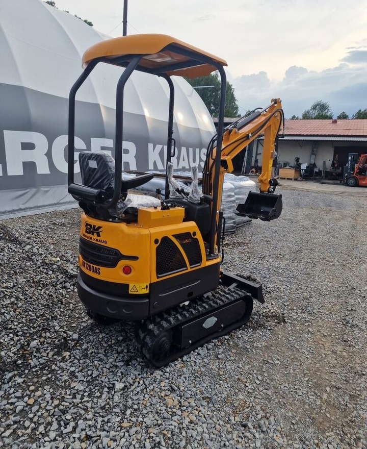 Berger Kraus Nowy BERGER KRAUS BK1200AS KUBOTA skrętne ramie +osprzet - Μίνι εκσκαφέας: φωτογραφία 4 Berger Kraus Nowy BERGER KRAUS BK1200AS KUBOTA skrętne ramie +osprzet - Μίνι εκσκαφέας: φωτογραφία 4