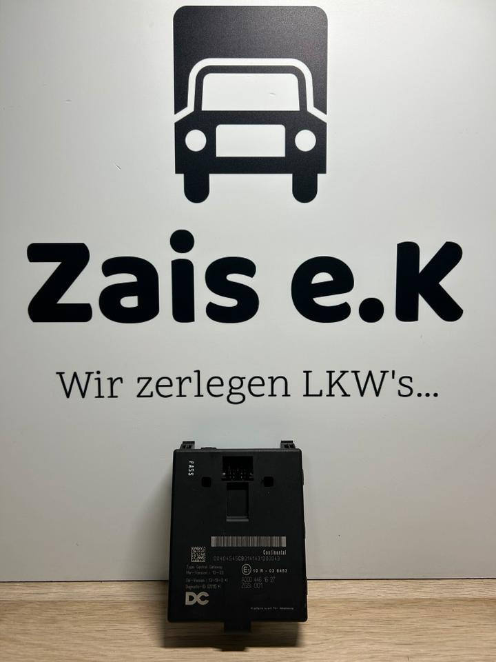 Atego 4 EU6 Continental Central Gateway Steuergerät A0004461627 - Ηλεκτρονική μονάδα ελέγχου: φωτογραφία 1 Atego 4 EU6 Continental Central Gateway Steuergerät A0004461627 - Ηλεκτρονική μονάδα ελέγχου: φωτογραφία 1