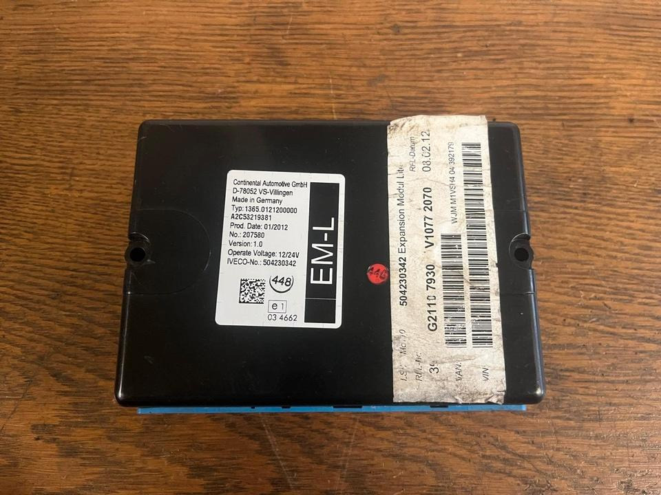 IVECO Continental EM-L Steuergerät 504230342 - Ηλεκτρονική μονάδα ελέγχου: φωτογραφία 2 IVECO Continental EM-L Steuergerät 504230342 - Ηλεκτρονική μονάδα ελέγχου: φωτογραφία 2