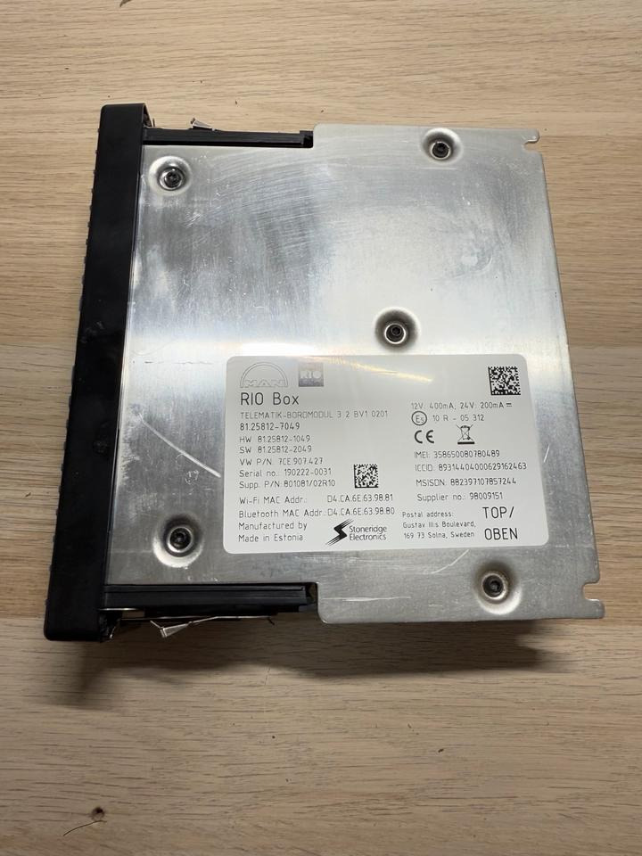 MAN TGL TGM TGS TGX Control Unit 81.27607-6002 - Ηλεκτρονική μονάδα ελέγχου: φωτογραφία 3 MAN TGL TGM TGS TGX Control Unit 81.27607-6002 - Ηλεκτρονική μονάδα ελέγχου: φωτογραφία 3