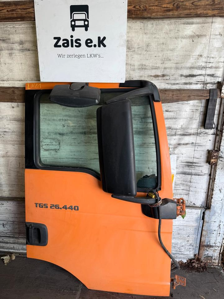 MAN TGS EU6 Beifahrertür Orange Spiegel Innenverkleidung LN 81 - Πόρτα και ανταλλακτικά για Φορτηγό: φωτογραφία 1 MAN TGS EU6 Beifahrertür Orange Spiegel Innenverkleidung LN 81 - Πόρτα και ανταλλακτικά για Φορτηγό: φωτογραφία 1