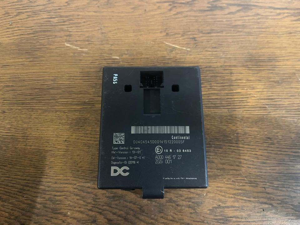 Mercedes Actros MP4 Central Gateway Steuergerät A0004461727 - Ηλεκτρονική μονάδα ελέγχου για Φορτηγό: φωτογραφία 2 Mercedes Actros MP4 Central Gateway Steuergerät A0004461727 - Ηλεκτρονική μονάδα ελέγχου για Φορτηγό: φωτογραφία 2