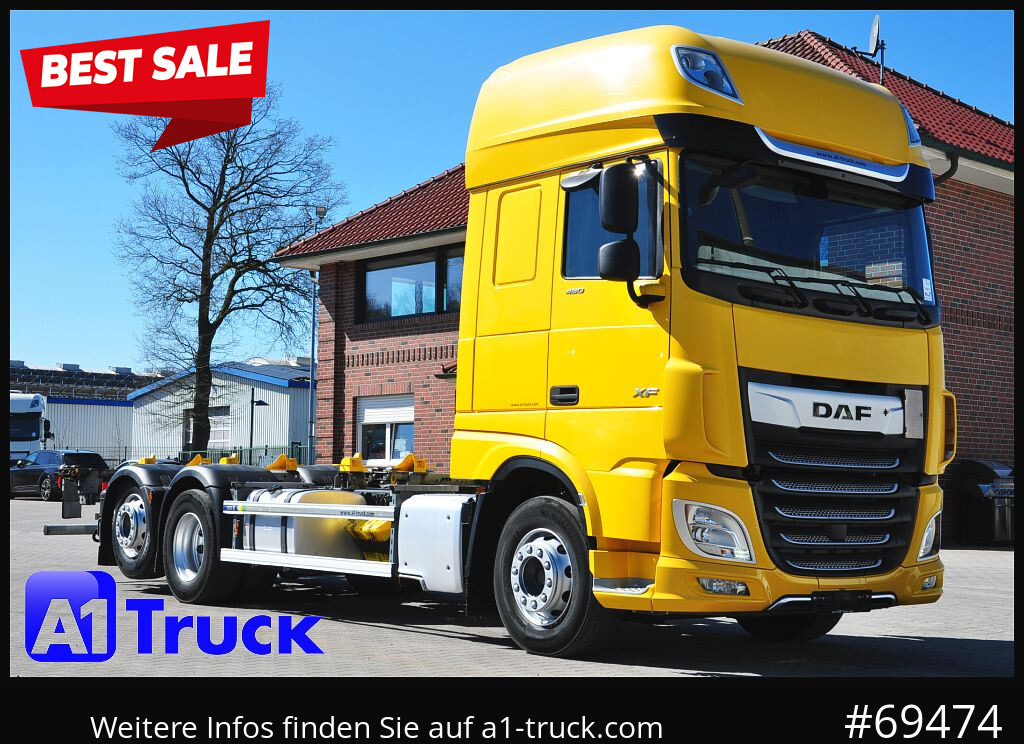 DAF DAF XF 480 FAR SSC Intarder Multiwechsler, 7.82 - Φορτηγό σασί: φωτογραφία 1 DAF DAF XF 480 FAR SSC Intarder Multiwechsler, 7.82 - Φορτηγό σασί: φωτογραφία 1