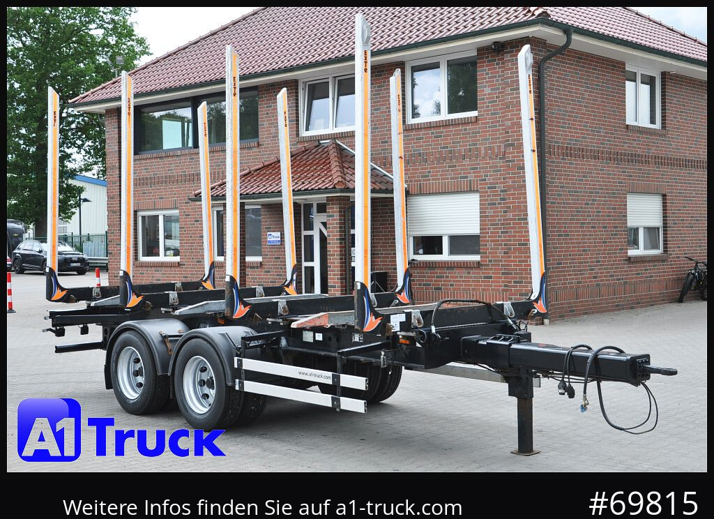 DOLL Befa Tandem Holz Wood Exte Rungen, 171 tkm, - Τρέιλερ ξυλείας: φωτογραφία 1 DOLL Befa Tandem Holz Wood Exte Rungen, 171 tkm, - Τρέιλερ ξυλείας: φωτογραφία 1