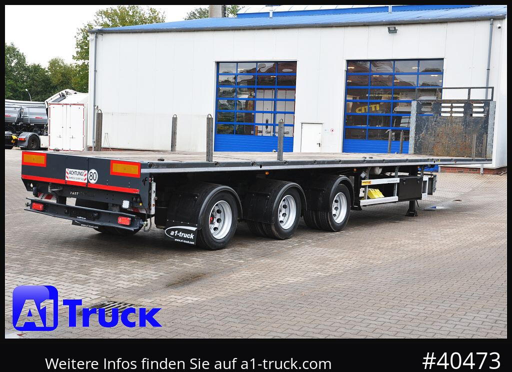 Επικαθήμενο πλατφόρμα/ Καρότσα FAYMONVILLE F-S43-1AAF Telemax,3 zwangs gelenkt, Lenkachse: φωτογραφία 9 Επικαθήμενο πλατφόρμα/ Καρότσα FAYMONVILLE F-S43-1AAF Telemax,3 zwangs gelenkt, Lenkachse: φωτογραφία 9