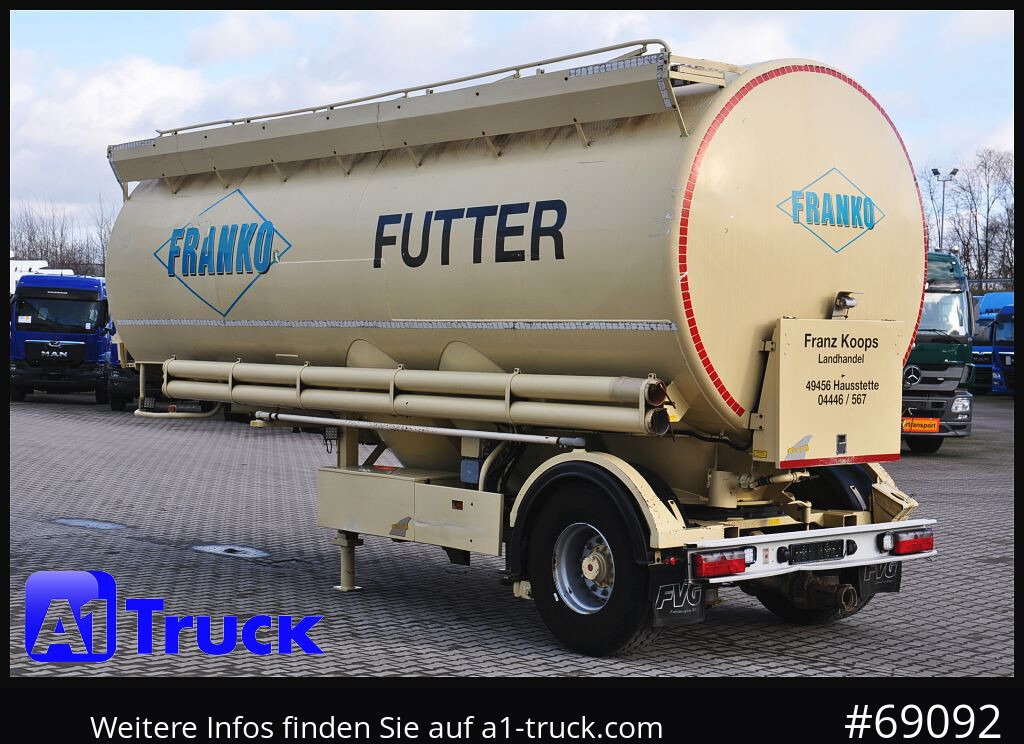Σιλοφόρο FELDBINDER Welgro, 36m³, Silo  5 Kammern, Lenkachse,: φωτογραφία 11