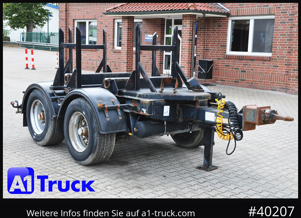 HUEFFERMANN HTA1800, Ballast, BPW Achsen, Luft - Τρέιλερ πλατφόρμα/ Καρότσα: φωτογραφία 1 HUEFFERMANN HTA1800, Ballast, BPW Achsen, Luft - Τρέιλερ πλατφόρμα/ Καρότσα: φωτογραφία 1