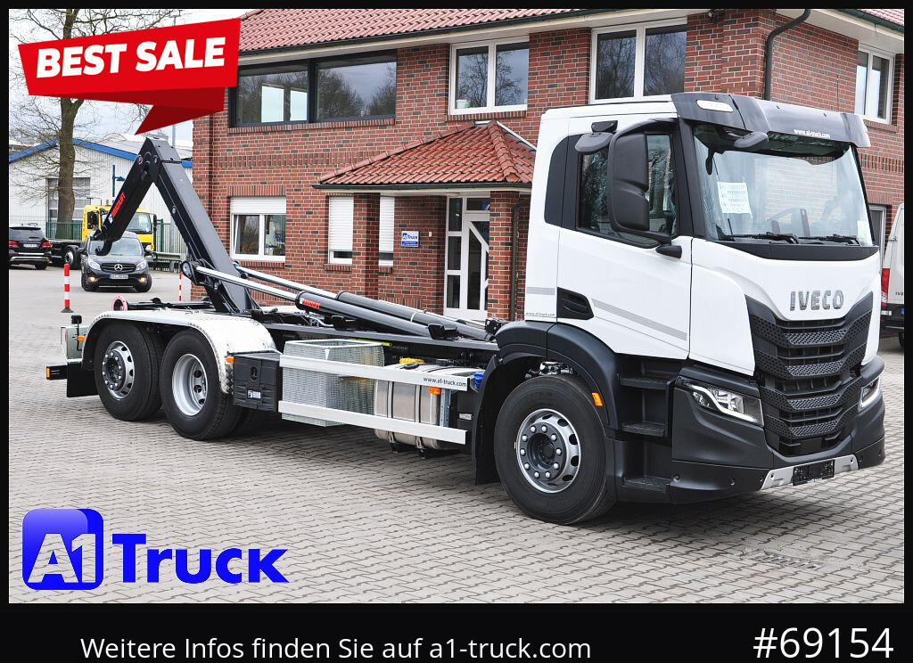 IVECO X-Way AD280X42, HIAB Multilift, Garantie - Φορτηγό φόρτωσης γάντζου: φωτογραφία 1 IVECO X-Way AD280X42, HIAB Multilift, Garantie - Φορτηγό φόρτωσης γάντζου: φωτογραφία 1