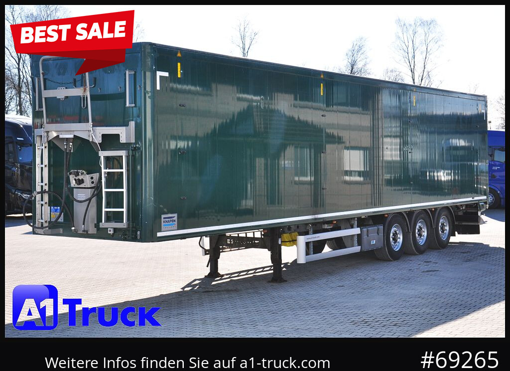 KNAPEN K100, Lenkachse Funk,Lift, ca. 90m³ - Επικαθήμενο μεταφορική βουτσάς: φωτογραφία 1 KNAPEN K100, Lenkachse Funk,Lift, ca. 90m³ - Επικαθήμενο μεταφορική βουτσάς: φωτογραφία 1