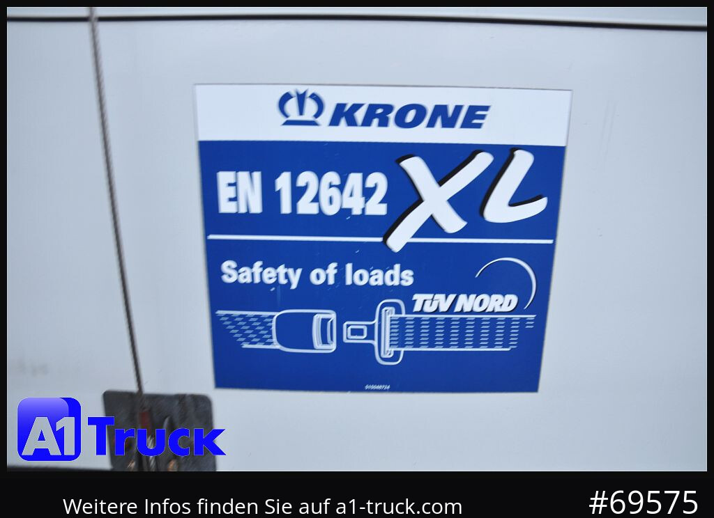 KRONE BDF 7,45 Koffer, Textil 2750mm innen, 20 x vorhanden - Κλειστά aμάξωμα: φωτογραφία 5 KRONE BDF 7,45 Koffer, Textil 2750mm innen, 20 x vorhanden - Κλειστά aμάξωμα: φωτογραφία 5