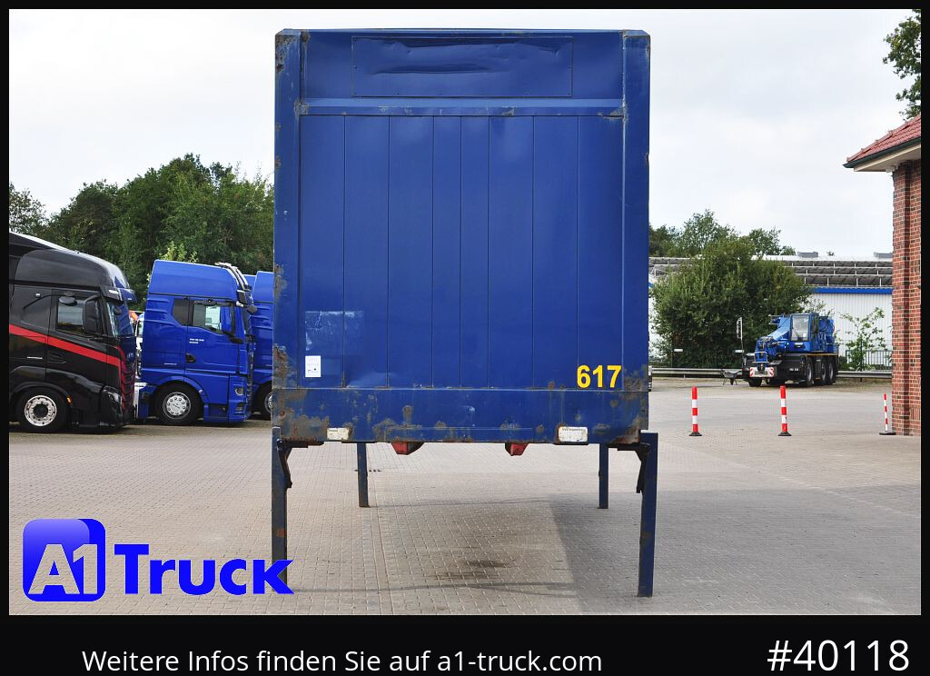 Κλειστά aμάξωμα KRONE BDF 7,82 Container, 2700mm Innenhöhe, Portaltür: φωτογραφία 14