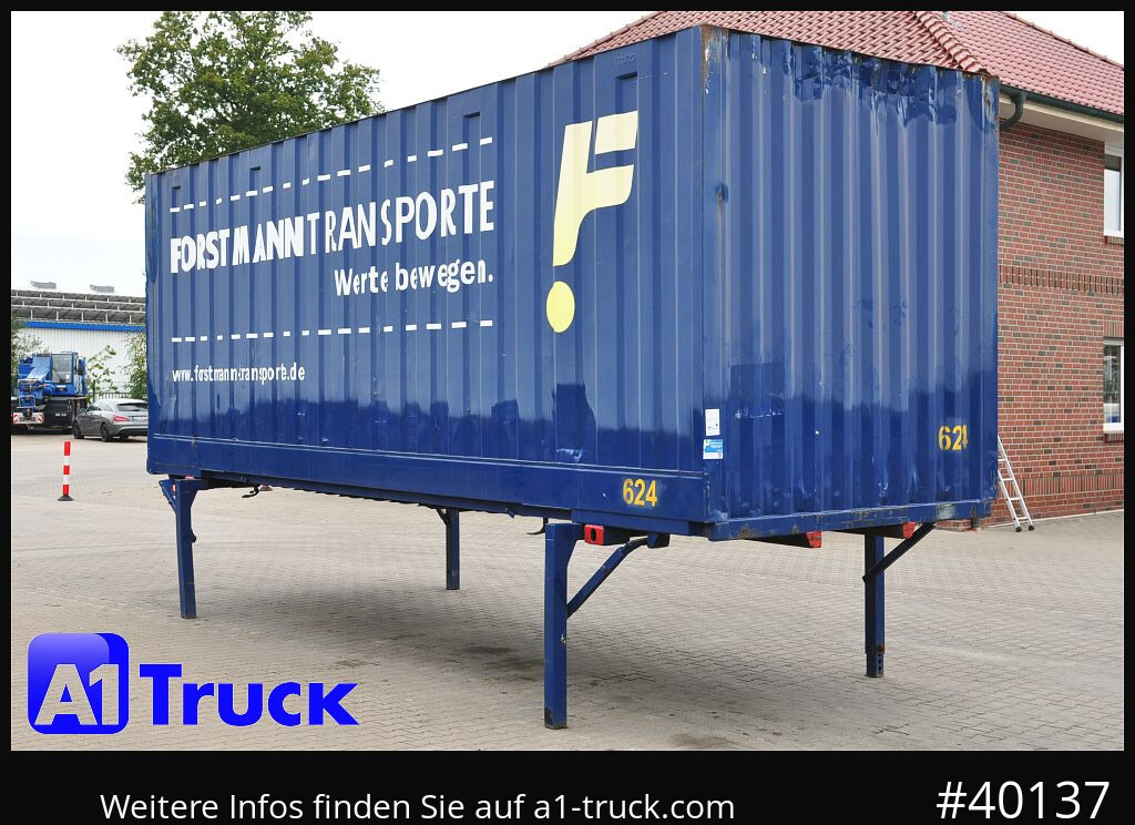 KRONE BDF 7,82 Container, 2700mm Innenhöhe, Portaltür - Εμπορευματοκιβώτιο: φωτογραφία 1 KRONE BDF 7,82 Container, 2700mm Innenhöhe, Portaltür - Εμπορευματοκιβώτιο: φωτογραφία 1