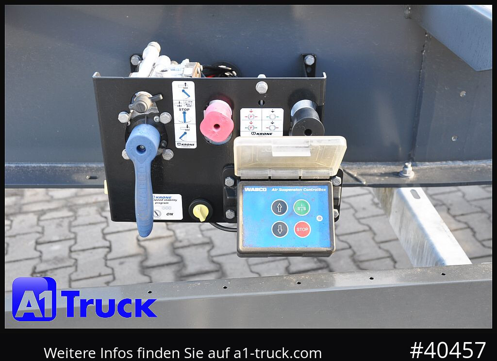 KRONE Container Chassi lang, 2 x 7,45 Wechselbrücken, wenig genutzt.. - Επικαθήμενο μεταφοράς εμπορευματοκιβωτίων/ Κινητό αμάξωμα: φωτογραφία 2 KRONE Container Chassi lang, 2 x 7,45 Wechselbrücken, wenig genutzt.. - Επικαθήμενο μεταφοράς εμπορευματοκιβωτίων/ Κινητό αμάξωμα: φωτογραφία 2