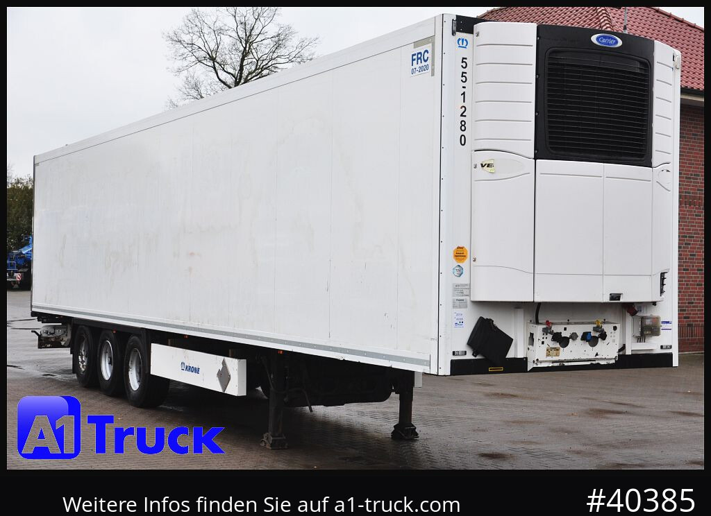 KRONE SD, Carrier 1950, Rolltor FRC Tiefkühl - Επικαθήμενο ψυγείο: φωτογραφία 1 KRONE SD, Carrier 1950, Rolltor FRC Tiefkühl - Επικαθήμενο ψυγείο: φωτογραφία 1