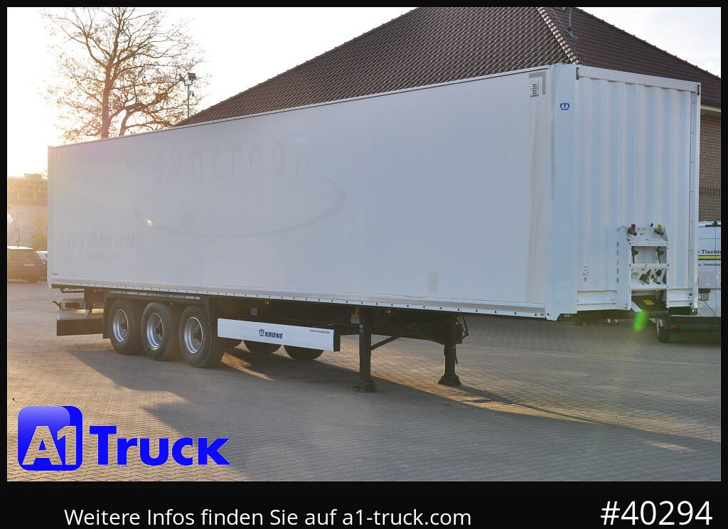 KRONE SDK 27, Koffer, 1 Vorbesitzer, Plywood, - Επικαθήμενο κόφα: φωτογραφία 1 KRONE SDK 27, Koffer, 1 Vorbesitzer, Plywood, - Επικαθήμενο κόφα: φωτογραφία 1