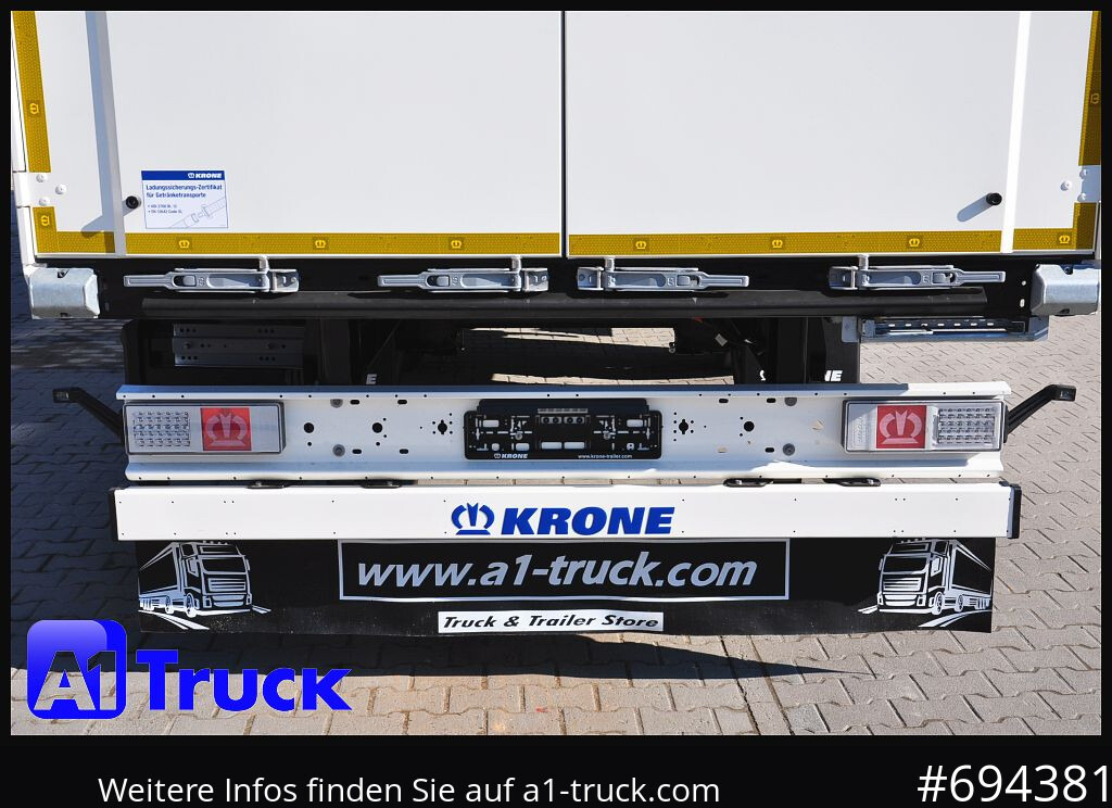 KRONE SZ 2 achs Koffer, Code XL, VDI 2700, SOFORT - Επικαθήμενο κόφα: φωτογραφία 3 KRONE SZ 2 achs Koffer, Code XL, VDI 2700, SOFORT - Επικαθήμενο κόφα: φωτογραφία 3
