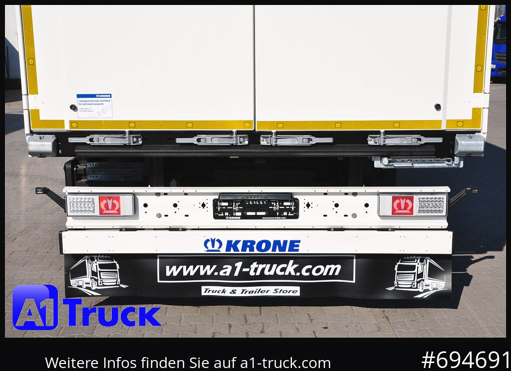 KRONE SZ 2 achs Koffer, Code XL, VDI 2700, SOFORT - Επικαθήμενο κόφα: φωτογραφία 2 KRONE SZ 2 achs Koffer, Code XL, VDI 2700, SOFORT - Επικαθήμενο κόφα: φωτογραφία 2