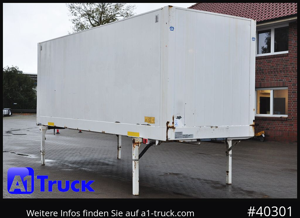 KRONE WB BDF 7,45 Koffer, 2720mm innen, Zurrösen - Κλειστά aμάξωμα: φωτογραφία 1 KRONE WB BDF 7,45 Koffer, 2720mm innen, Zurrösen - Κλειστά aμάξωμα: φωτογραφία 1