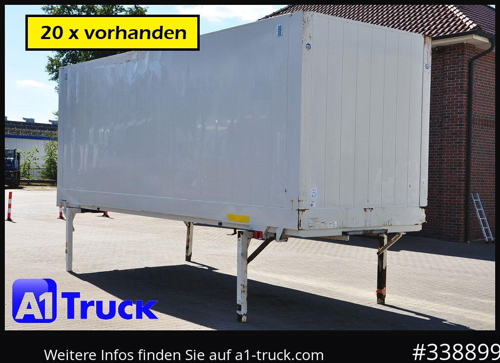 KRONE WB BDF 7,45 Koffer, 2750mm innen, 20 x vorhanden - Κλειστά aμάξωμα: φωτογραφία 1 KRONE WB BDF 7,45 Koffer, 2750mm innen, 20 x vorhanden - Κλειστά aμάξωμα: φωτογραφία 1