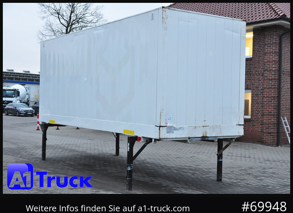 KRONE WB BDF 7,45 Koffer, 2800mm innen, Zurrösen - Κλειστά aμάξωμα: φωτογραφία 1 KRONE WB BDF 7,45 Koffer, 2800mm innen, Zurrösen - Κλειστά aμάξωμα: φωτογραφία 1