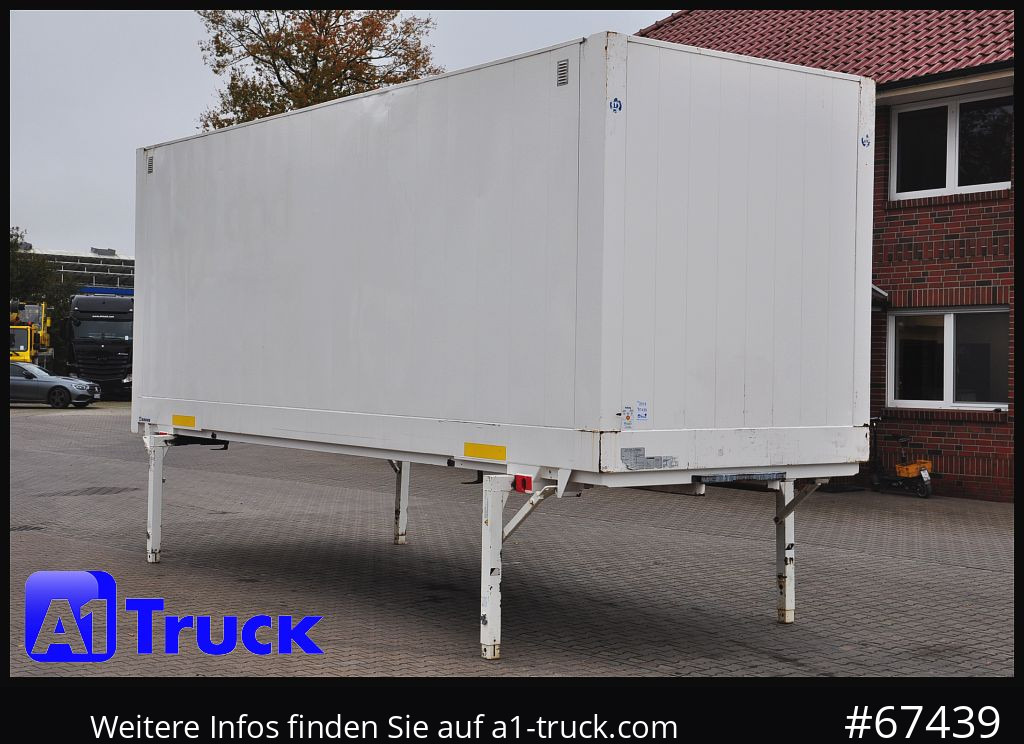 Κλειστά aμάξωμα KRONE WB BDF 7,45 Koffer, Klapptische, 2770mm innen: φωτογραφία 1