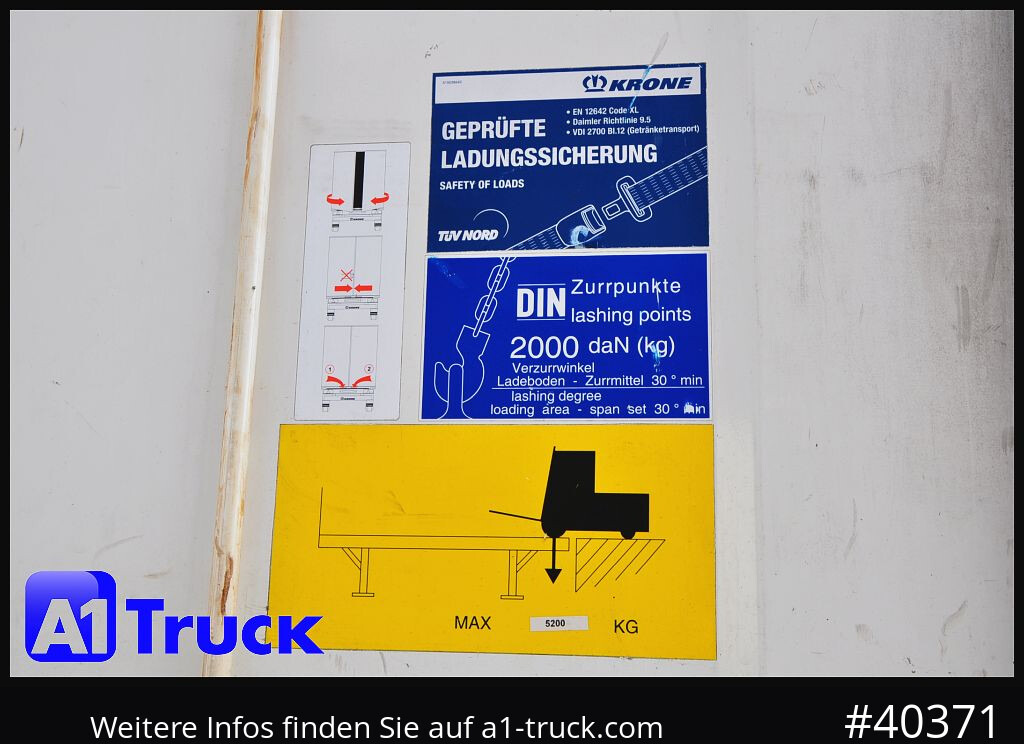 KRONE Wechselbrücke 7,45 neue Plane, Bordwand - Αμάξωμα με συρρόμενο μουσαμά: φωτογραφία 3 KRONE Wechselbrücke 7,45 neue Plane, Bordwand - Αμάξωμα με συρρόμενο μουσαμά: φωτογραφία 3