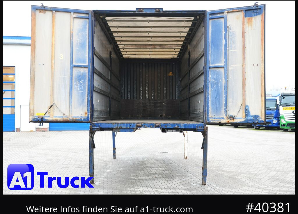 KRONE Wechselbrücke 7,45 neue Plane, Bordwand - Αμάξωμα με συρρόμενο μουσαμά: φωτογραφία 2 KRONE Wechselbrücke 7,45 neue Plane, Bordwand - Αμάξωμα με συρρόμενο μουσαμά: φωτογραφία 2