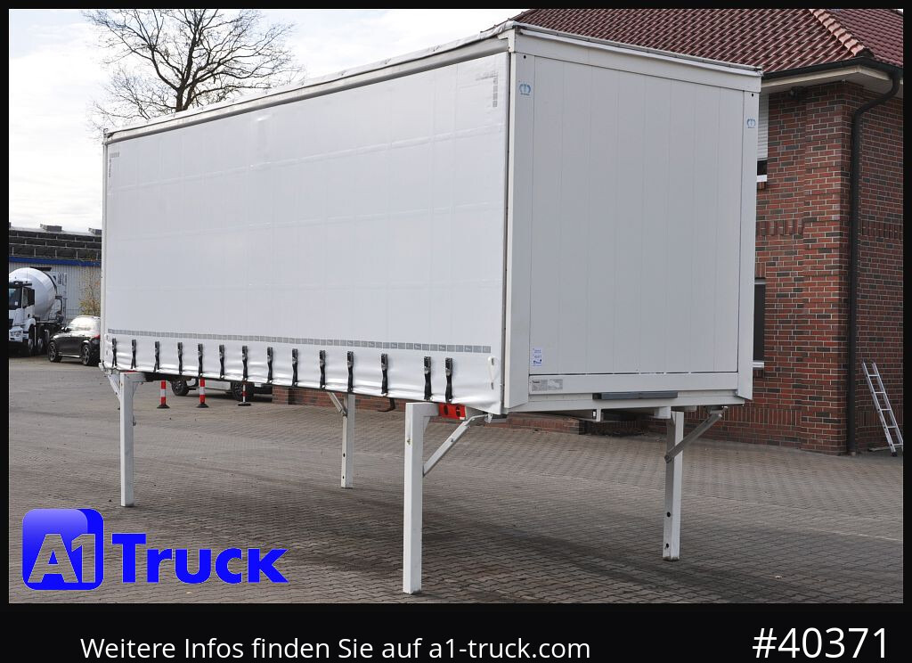 KRONE Wechselbrücke 7,45 neue Plane, Bordwand - Αμάξωμα με συρρόμενο μουσαμά: φωτογραφία 1 KRONE Wechselbrücke 7,45 neue Plane, Bordwand - Αμάξωμα με συρρόμενο μουσαμά: φωτογραφία 1