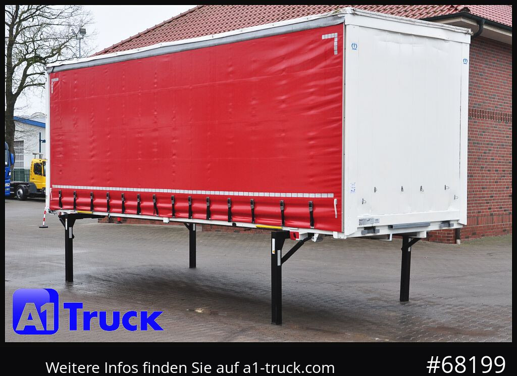 Αμάξωμα με συρρόμενο μουσαμά KRONE Wechselbrücke 7,82 , neue Plane, 2650mm innen: φωτογραφία 1