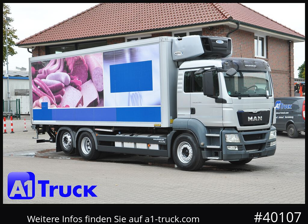 MAN TGS 26.360, Carrier 1150 Rolltor+ LBW, Lift - Φορτηγό ψυγείο: φωτογραφία 1 MAN TGS 26.360, Carrier 1150 Rolltor+ LBW, Lift - Φορτηγό ψυγείο: φωτογραφία 1