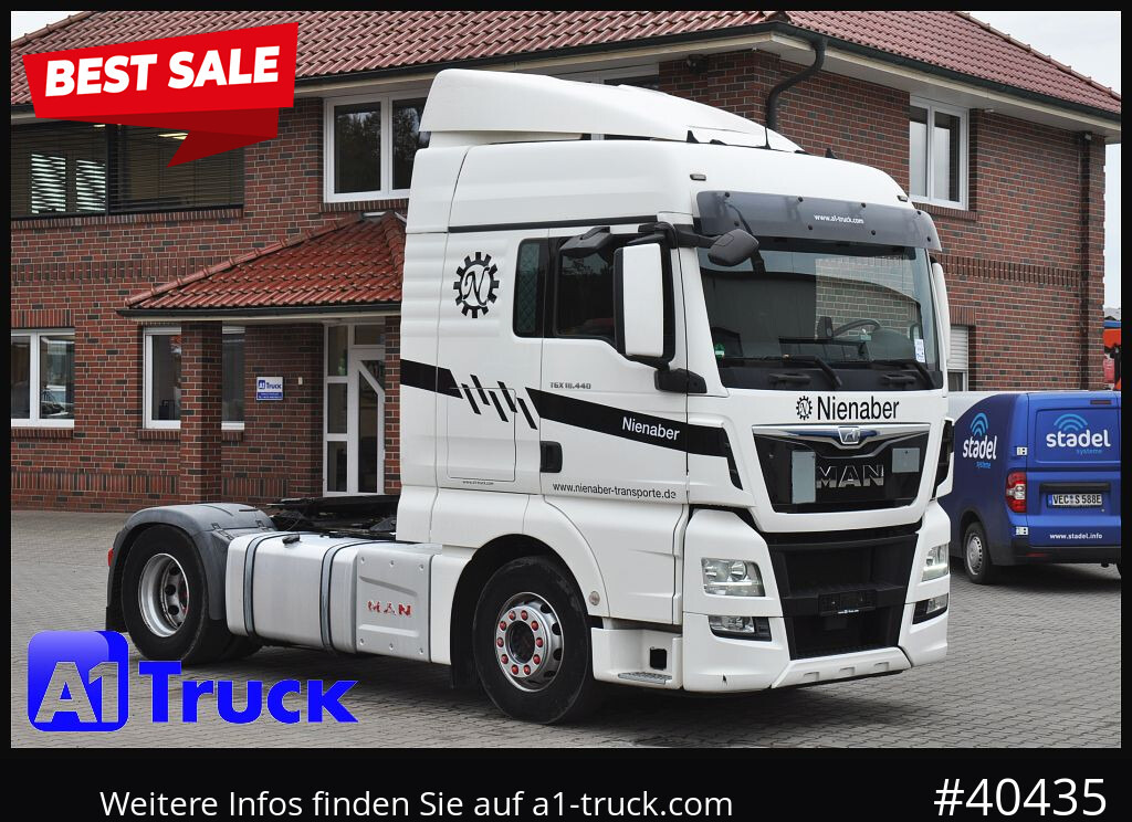 MAN TGX 18,440 XLX Intarder, Hydraulik, Navi ACC - Τράκτορας: φωτογραφία 1 MAN TGX 18,440 XLX Intarder, Hydraulik, Navi ACC - Τράκτορας: φωτογραφία 1