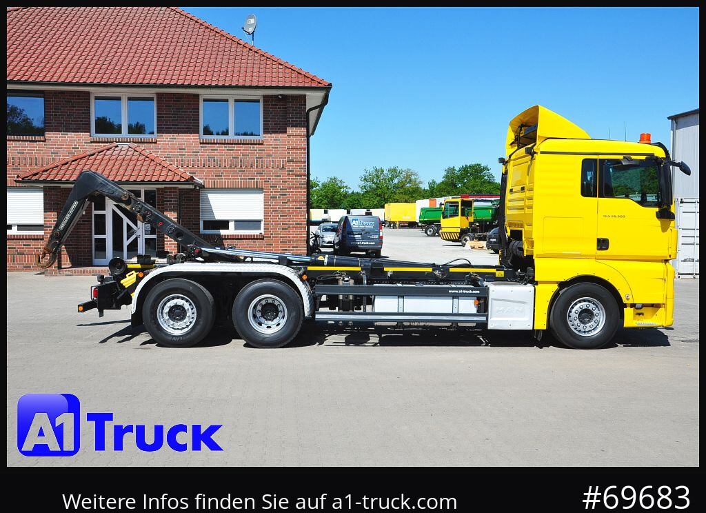MAN TGX 26,500, Meiller,Funk, Lift-Lenk - Φορτηγό φόρτωσης γάντζου: φωτογραφία 3 MAN TGX 26,500, Meiller,Funk, Lift-Lenk - Φορτηγό φόρτωσης γάντζου: φωτογραφία 3