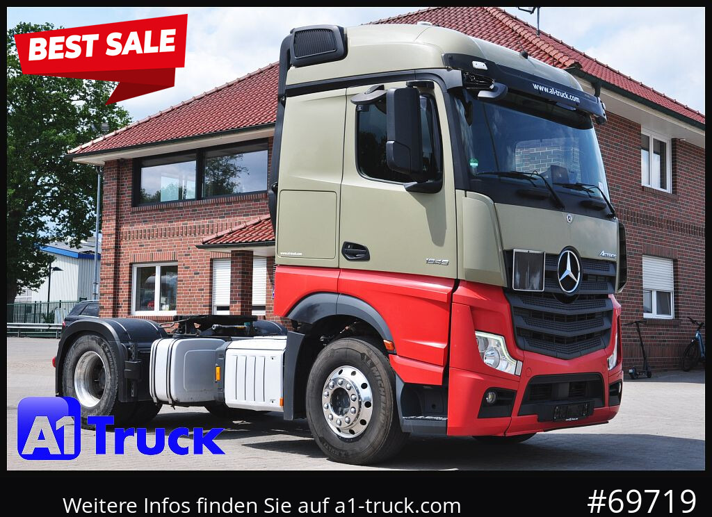 MERCEDES-BENZ Actros 1846 BL Alu, Navi, Kipphydraulik, - Τράκτορας: φωτογραφία 1 MERCEDES-BENZ Actros 1846 BL Alu, Navi, Kipphydraulik, - Τράκτορας: φωτογραφία 1