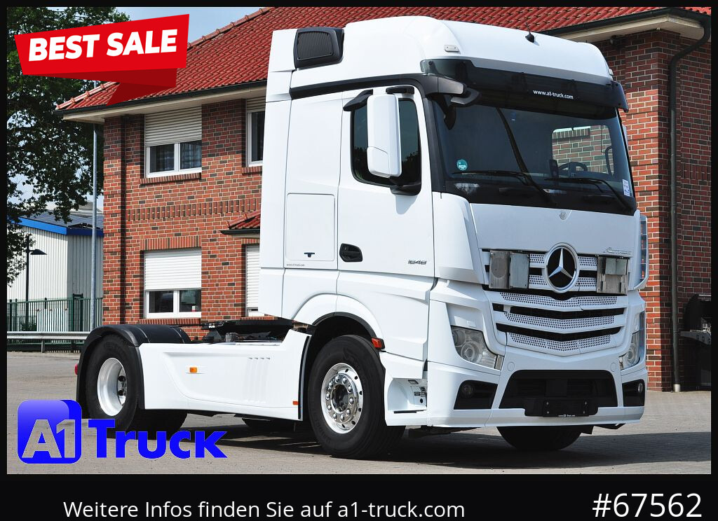 MERCEDES-BENZ Actros 1848 BigSpace Hydraulik, - Τράκτορας: φωτογραφία 1 MERCEDES-BENZ Actros 1848 BigSpace Hydraulik, - Τράκτορας: φωτογραφία 1