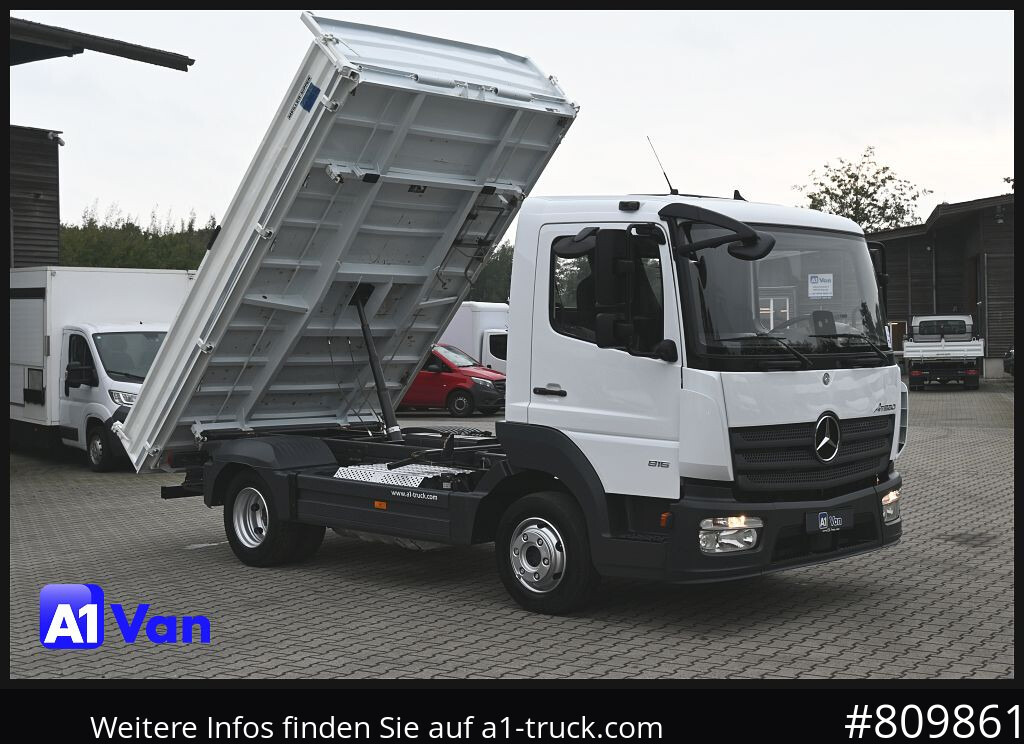 MERCEDES-BENZ Atego 816 Kipper, Ahk,Klima, Meiller, 3-Sitzer - Όχημα με ανατρεπομενη καροτσα: φωτογραφία 1 MERCEDES-BENZ Atego 816 Kipper, Ahk,Klima, Meiller, 3-Sitzer - Όχημα με ανατρεπομενη καροτσα: φωτογραφία 1