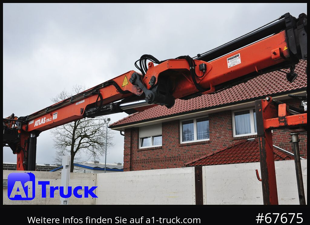 MERCEDES-BENZ Axor 2543,  Atlas 170.2  Kran, Lift-Lenkachse, - Φορτηγό με γερανό, Φορτηγό με ανοιχτή καρότσα: φωτογραφία 2 MERCEDES-BENZ Axor 2543,  Atlas 170.2  Kran, Lift-Lenkachse, - Φορτηγό με γερανό, Φορτηγό με ανοιχτή καρότσα: φωτογραφία 2
