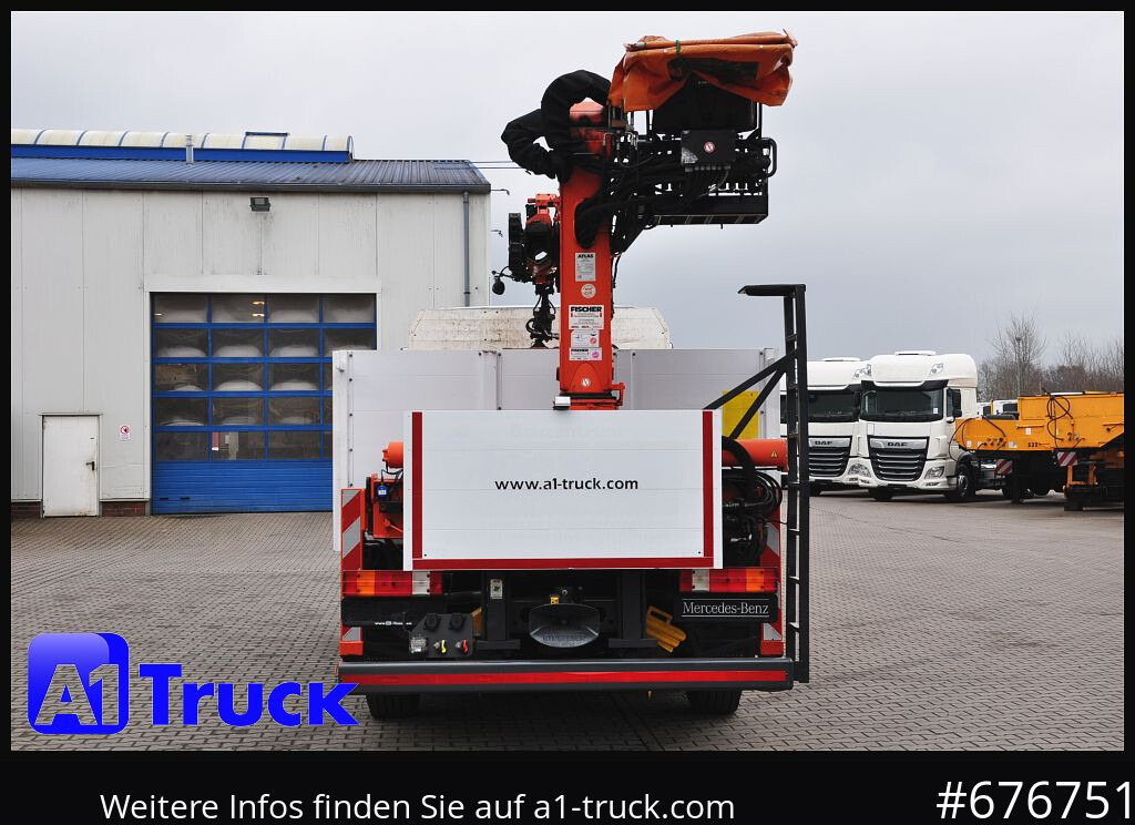 Φορτηγό με ανοιχτή καρότσα, Φορτηγό με γερανό MERCEDES-BENZ Axor 2543, Atlas 170.2 Kran, Lift-Lenkachse,: φωτογραφία 10 Φορτηγό με ανοιχτή καρότσα, Φορτηγό με γερανό MERCEDES-BENZ Axor 2543, Atlas 170.2 Kran, Lift-Lenkachse,: φωτογραφία 10