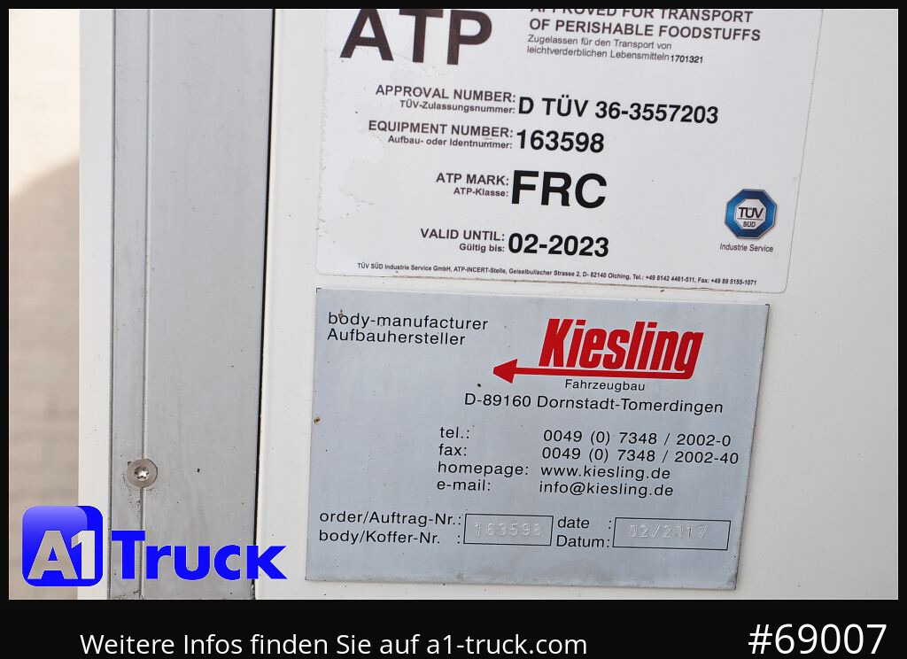 RENAULT D16- 280 Klima, TK 1000 R LBW+Türen - Φορτηγό ψυγείο: φωτογραφία 4 RENAULT D16- 280 Klima, TK 1000 R LBW+Türen - Φορτηγό ψυγείο: φωτογραφία 4