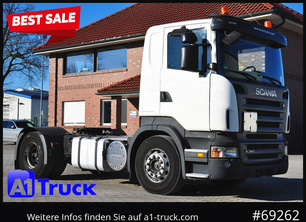 SCANIA R 380 LA 4X2, Euro5, Kipphydraulik, Klima, - Τράκτορας: φωτογραφία 1 SCANIA R 380 LA 4X2, Euro5, Kipphydraulik, Klima, - Τράκτορας: φωτογραφία 1