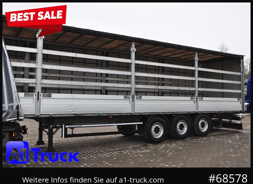 SCHMITZ SCS, Bordwandsider, Steckrungen, Liftachse, verzinkt - Επικαθήμενο κουρτίνα: φωτογραφία 1 SCHMITZ SCS, Bordwandsider, Steckrungen, Liftachse, verzinkt - Επικαθήμενο κουρτίνα: φωτογραφία 1