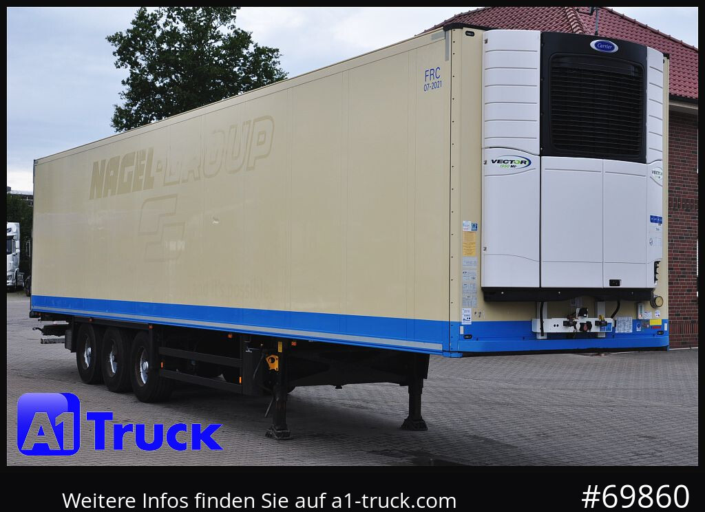 Επικαθήμενο ψυγείο SCHMITZ SKO FP60,  Carrier 1950 Mt. Doppelstock Lift,: φωτογραφία 1