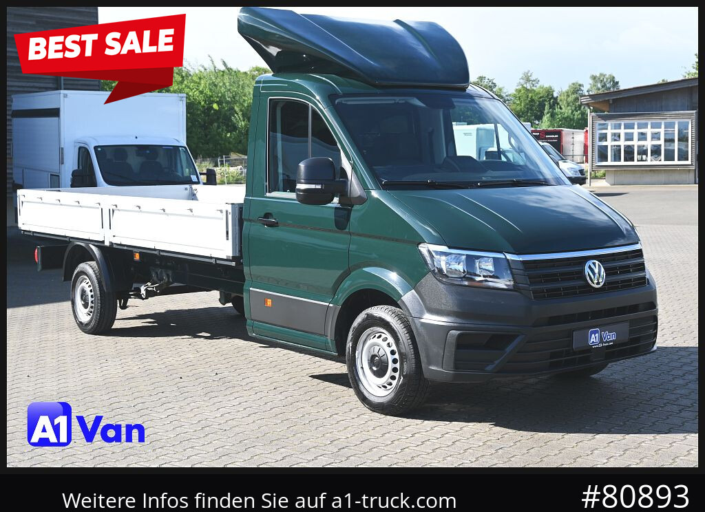 VOLKSWAGEN Crafter 35 Pritsche Maxi, Klima, AHK, - Μικρό φορτηγό με καρότσα: φωτογραφία 1 VOLKSWAGEN Crafter 35 Pritsche Maxi, Klima, AHK, - Μικρό φορτηγό με καρότσα: φωτογραφία 1