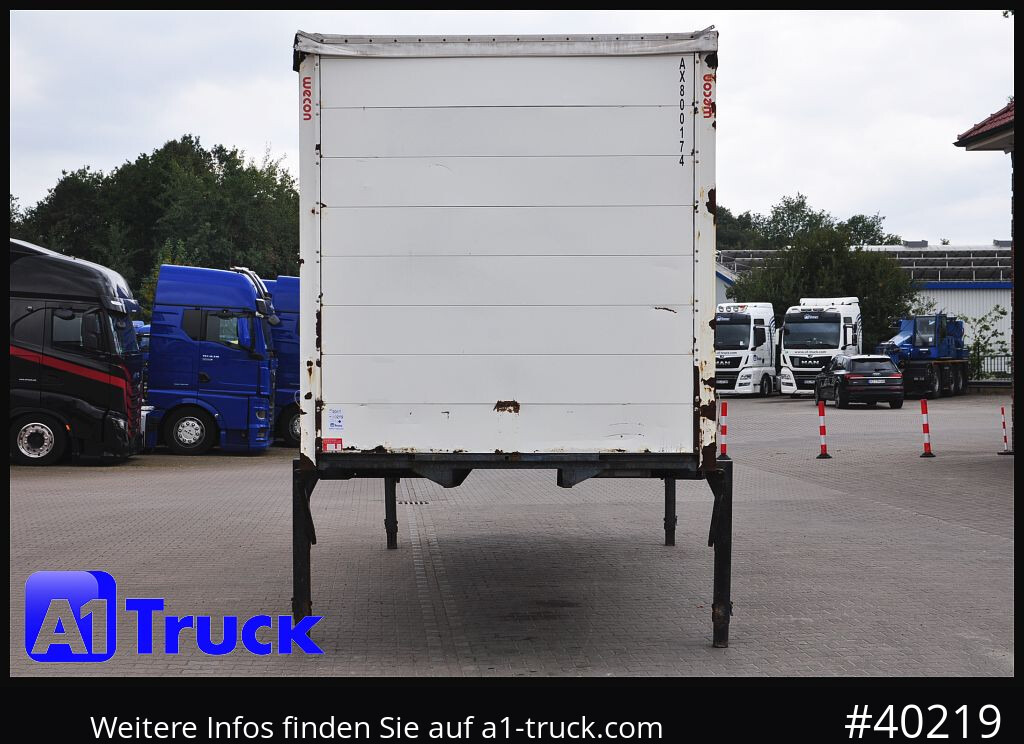 Αμάξωμα με συρρόμενο μουσαμά WECON WPR 745, verzinkt, 2520  innen, Code XL: φωτογραφία 15