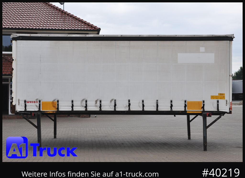 Αμάξωμα με συρρόμενο μουσαμά WECON WPR 745, verzinkt, 2520  innen, Code XL: φωτογραφία 9